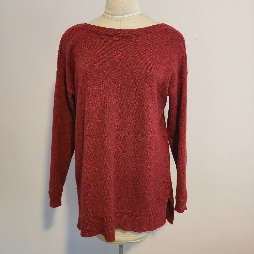Old Navy red relaxed-fit sweater, women's size M